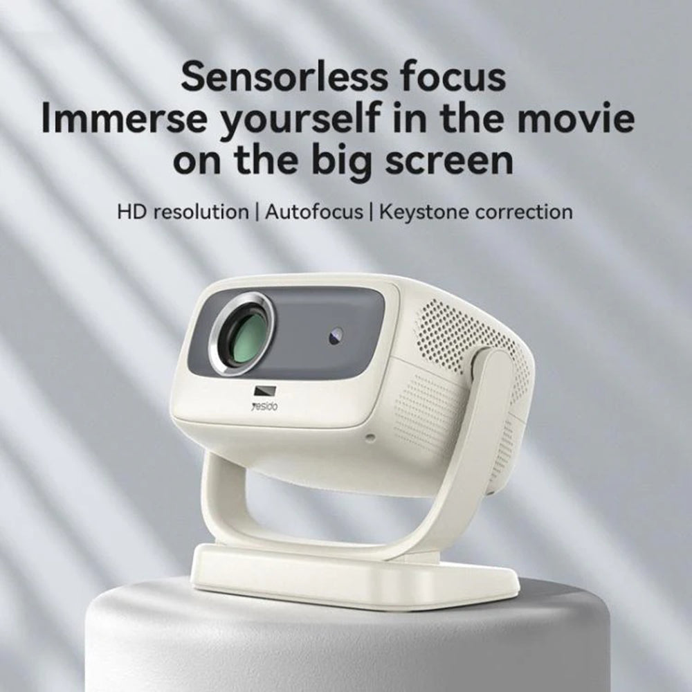 Projektor Yesido TV13, 720P, 190ANSI, Android 9.0, Biely