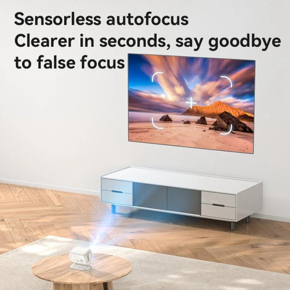 Projektor Yesido TV13, 720P, 190ANSI, Android 9.0, Biely