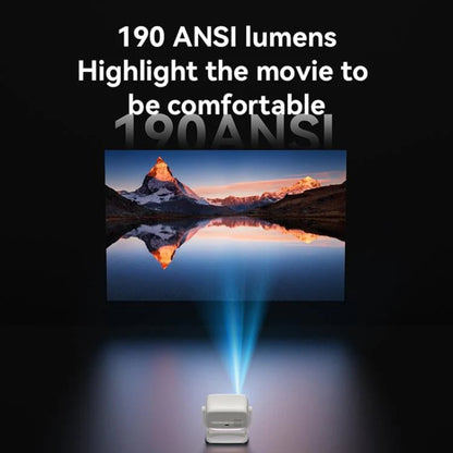 Projektor Yesido TV13, 720P, 190ANSI, Android 9.0, Biely